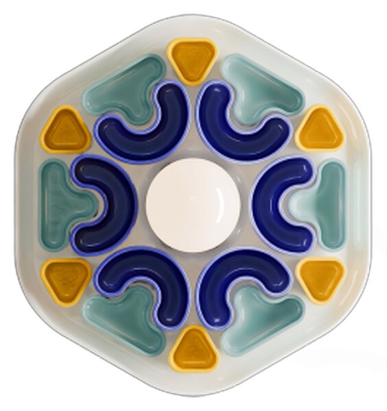 Applique Decò Phytia Ceramica Multicolor 1 Luce E27 C2801