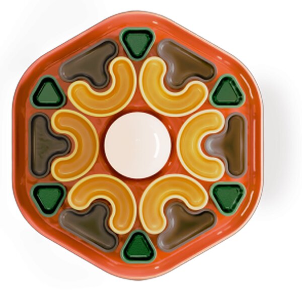 Applique Decò Phytia Ceramica Multicolor 1 Luce E27 C2802