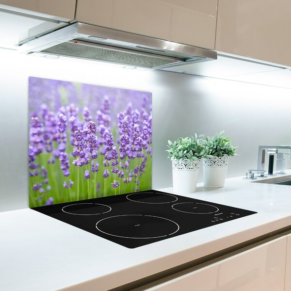 Tagliere in vetro temperato Lavanda 60x52 cm