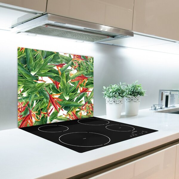 Tagliere in vetro Pattern floreale 60x52 cm