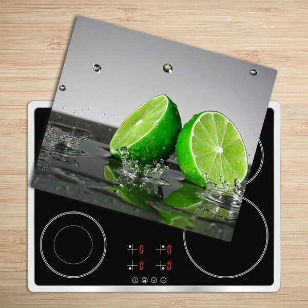 Tagliere in vetro Lime 60x52 cm