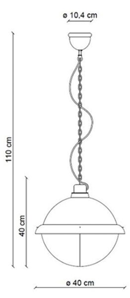 Lampadario Industrial Ferro E Ceramica Con Rete Vintage Bianco 1 Luce E27 40Cm
