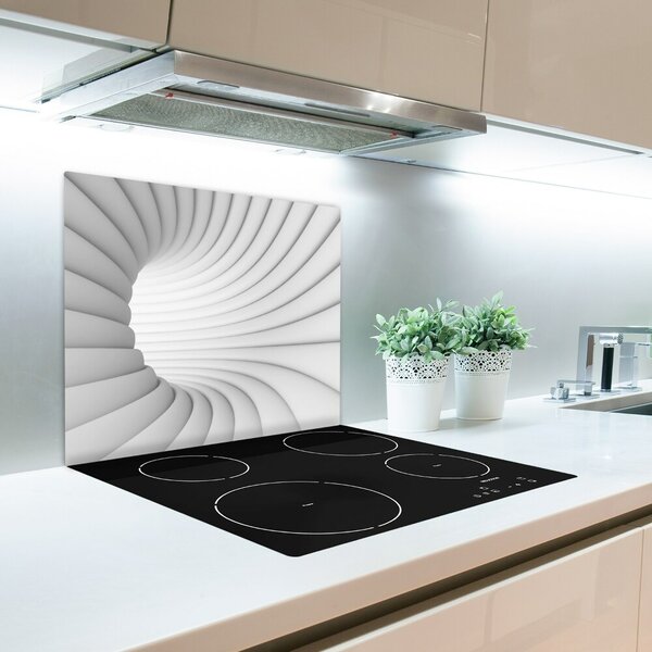 Tagliere in vetro Astrazione del tunnel 60x52 cm