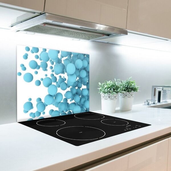 Tagliere in vetro temperato Palle di astrazione 60x52 cm