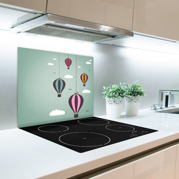 Tagliere in vetro Palloncini volanti 60x52 cm