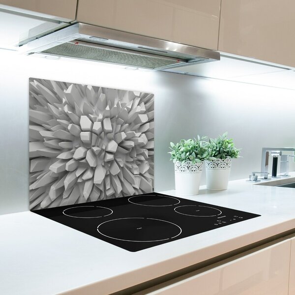 Tagliere in vetro Astrazione 3D 60x52 cm