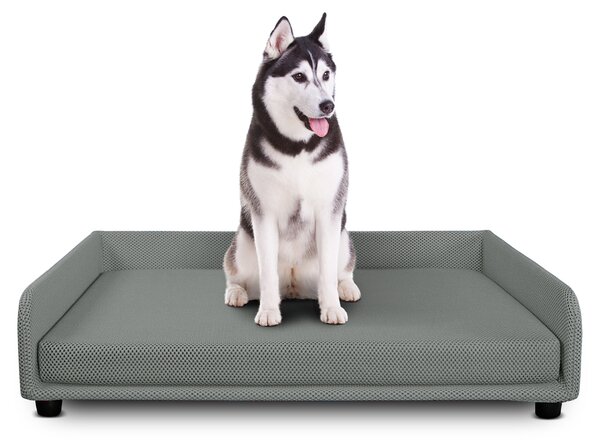 Cuccia per cani - Divano letto King Dog Home 95X120 Grigio