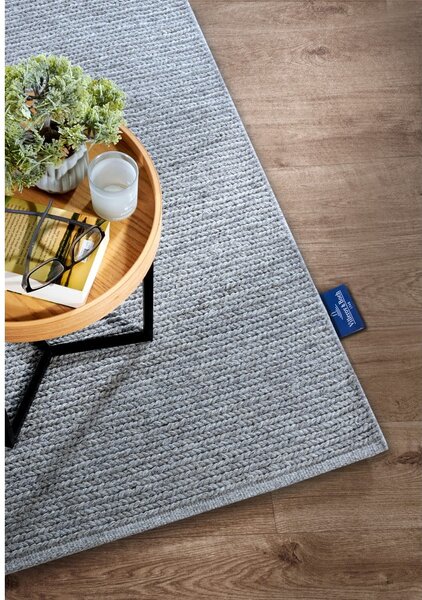 Tappeto grigio in lana tessuto a mano 80x150 cm Francois - Villeroy&Boch