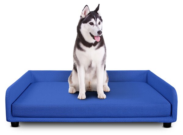 Cuccia per cani - Divano letto King Dog Home 95X120 Blu