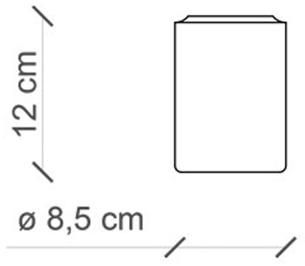 Plafoniera Classica Trieste Bianco Decorato Filo Marrone 1 Luce E14