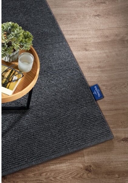 Tappeto grigio scuro in lana tessuto a mano 160x230 cm Francois - Villeroy&Boch