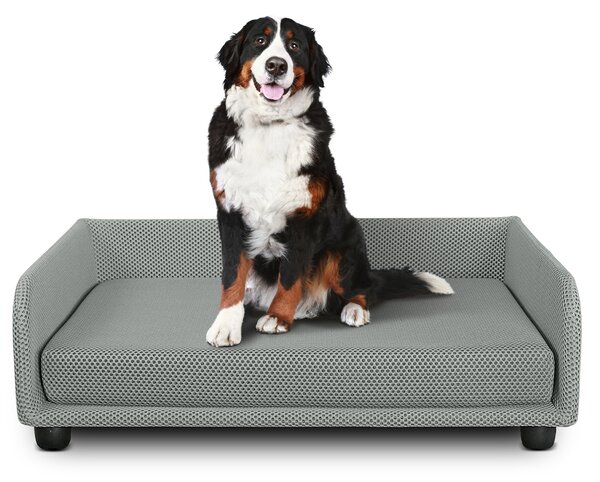 Cuccia per cani - Divano letto King Dog Home 70X90 Grigio