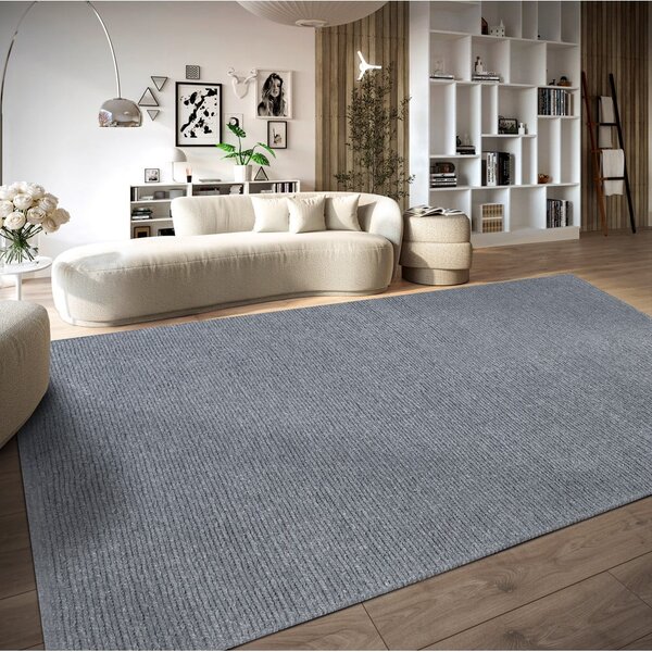 Tappeto grigio in lana tessuto a mano 80x150 cm Francois - Villeroy&Boch