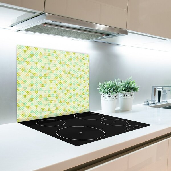 Tagliere in vetro Sfondo geometrico 60x52 cm