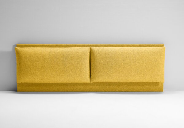 Testata Letto Imbottita - ROMA Senape 160x190 cm