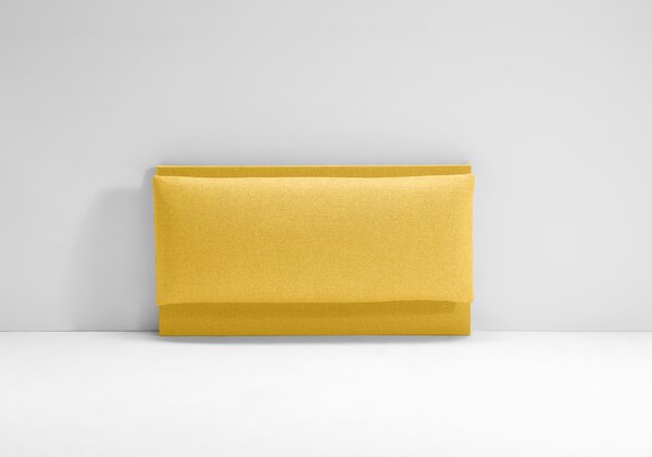 Testata Letto Imbottita - ROMA Senape 90x190 cm