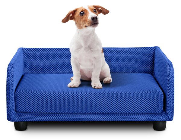 Divano Per Cani PawHut Grandi Fino 30 Kg, Cuccia Lettino Rialzato