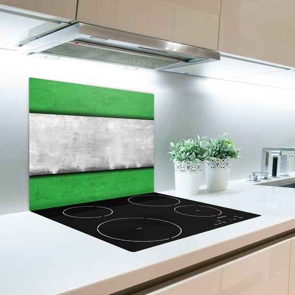 Tagliere in vetro temperato Parete verde 60x52 cm