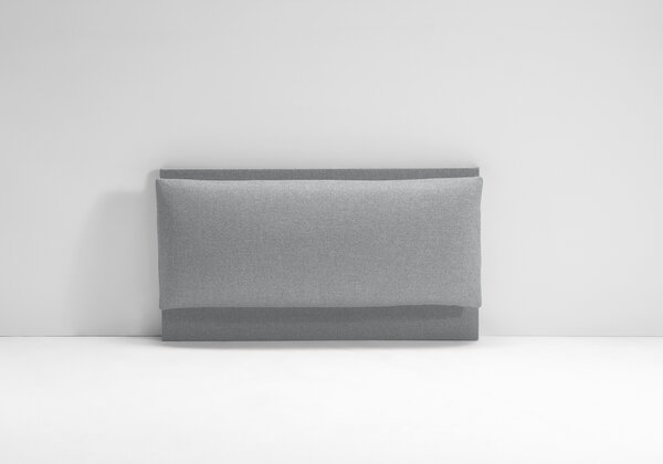 Testata Letto Imbottita - ROMA Grigio 90x190 cm