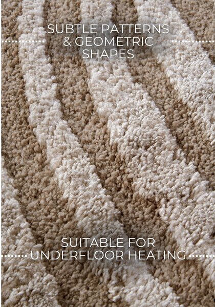 Tappeto beige 200x280 cm Pigment Beige - Elle Decoration