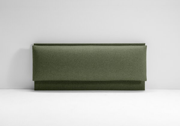 Testata Letto Imbottita - ROMA Verde 120x190 cm