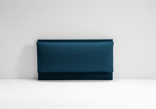 Testata Letto Imbottita - ROMA Blu 90x190 cm