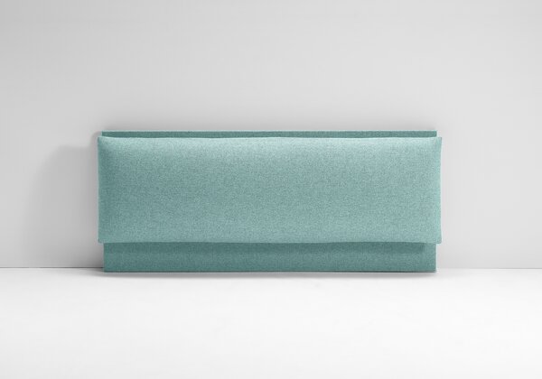 Testata Letto Imbottita - ROMA Celeste 120x190 cm