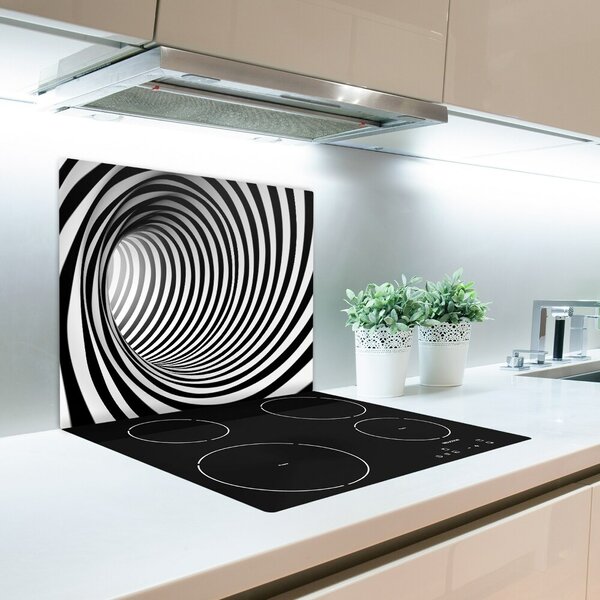 Tagliere in vetro Tunnel 3D 60x52 cm