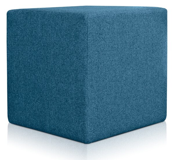 Pouf Rubino 53 x 53 cm Blu