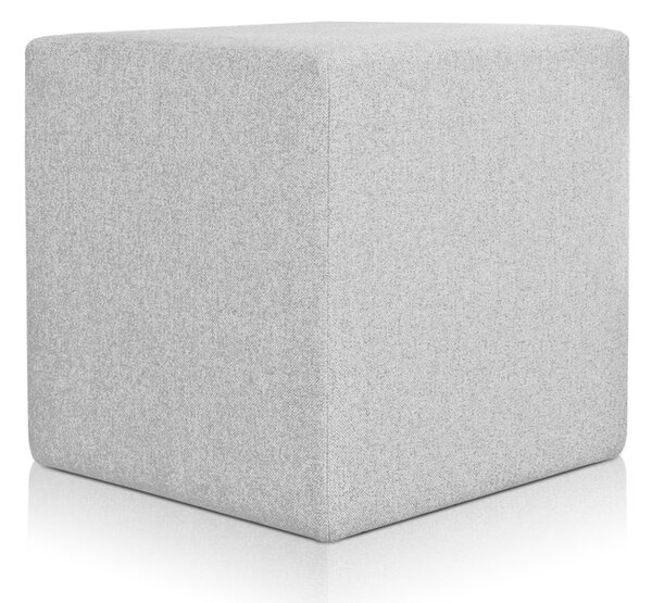 Pouf Rubino 53 x 53 cm Grigio