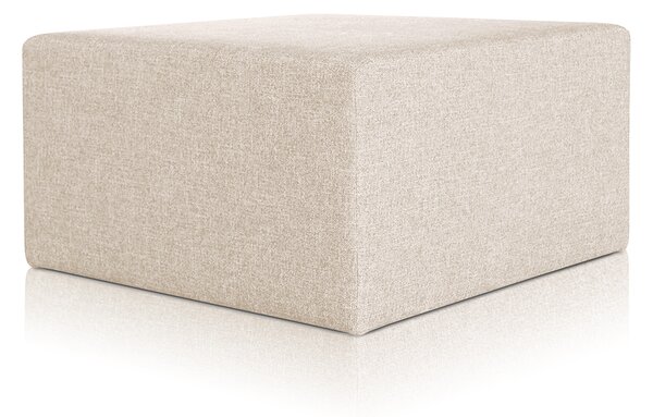 Pouf Rubino 83 x 83 cm Beige