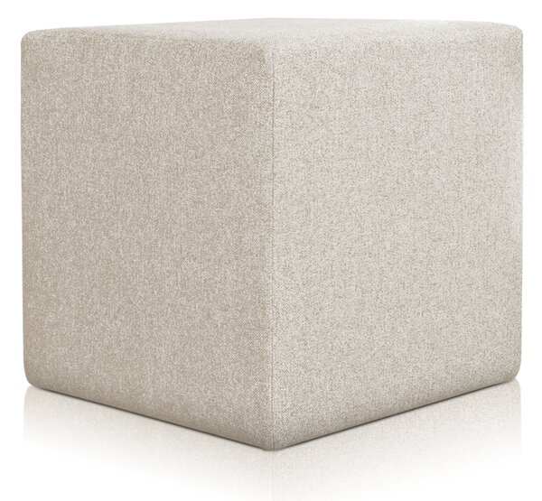 Pouf Rubino 53 x 53 cm Beige