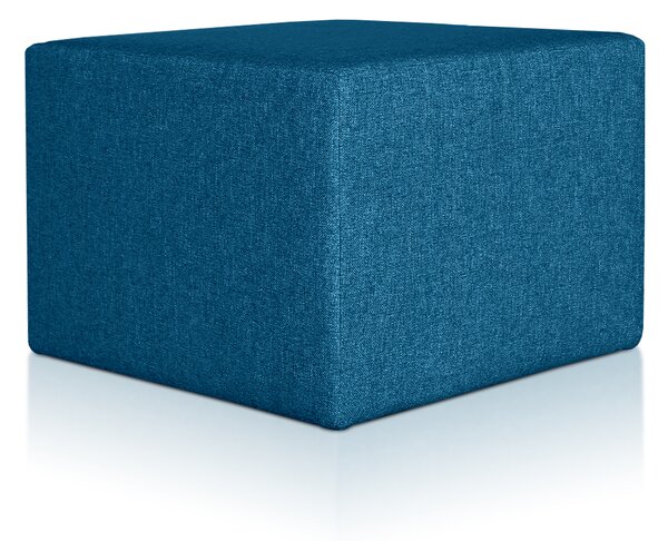 Pouf Rubino 63 x 63 cm Blu