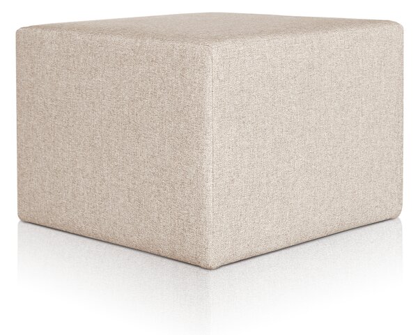Pouf Rubino 63 x 63 cm Beige