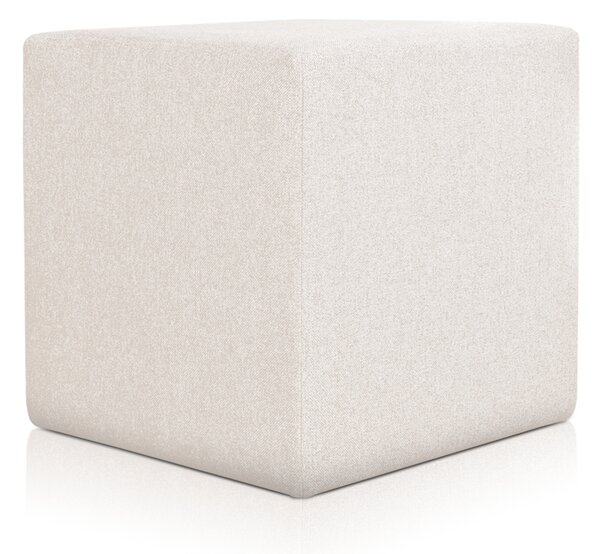 Pouf Rubino 53 x 53 cm Crema