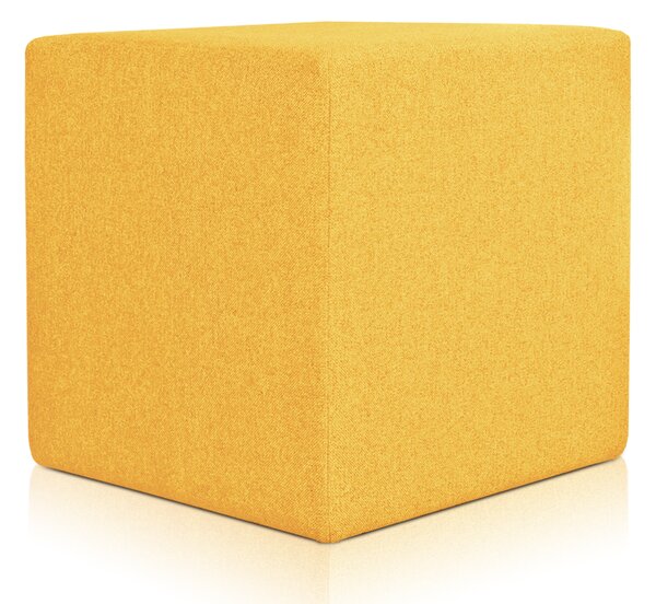 Pouf Rubino 53 x 53 cm Senape