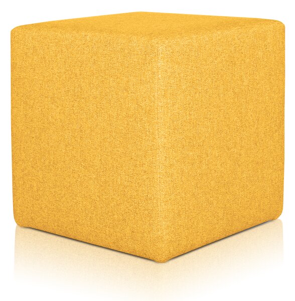 Pouf Rubino 43 X 43 cm Senape