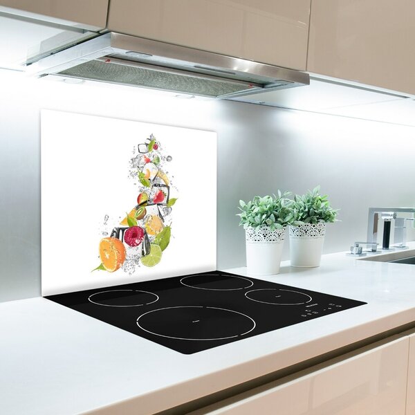 Tagliere in vetro Frutta ghiacciata 60x52 cm
