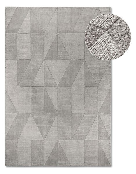 Tappeto grigio in lana tessuto a mano 160x230 cm Ursule - Villeroy&Boch