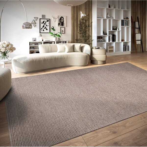 Tappeto marrone chiaro in lana tessuto a mano 80x150 cm Francois - Villeroy&Boch