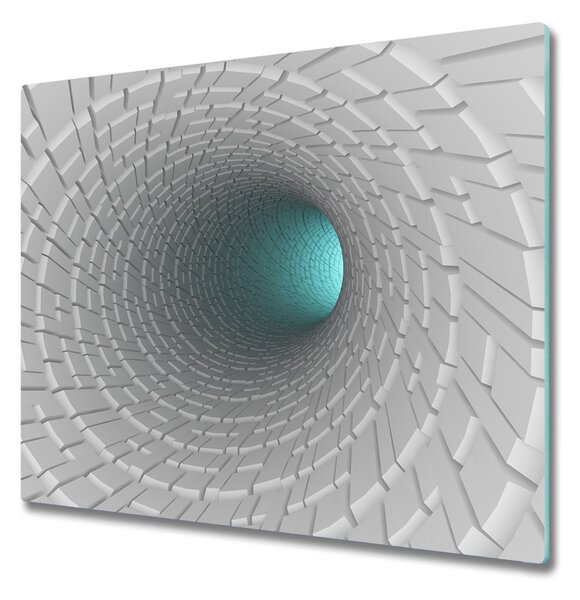 Tagliere in vetro Tunnel 3D 60x52 cm