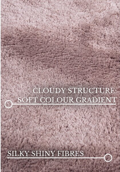Tappeto rotondo rosa polveroso ø 160 cm Leon – Villeroy&Boch
