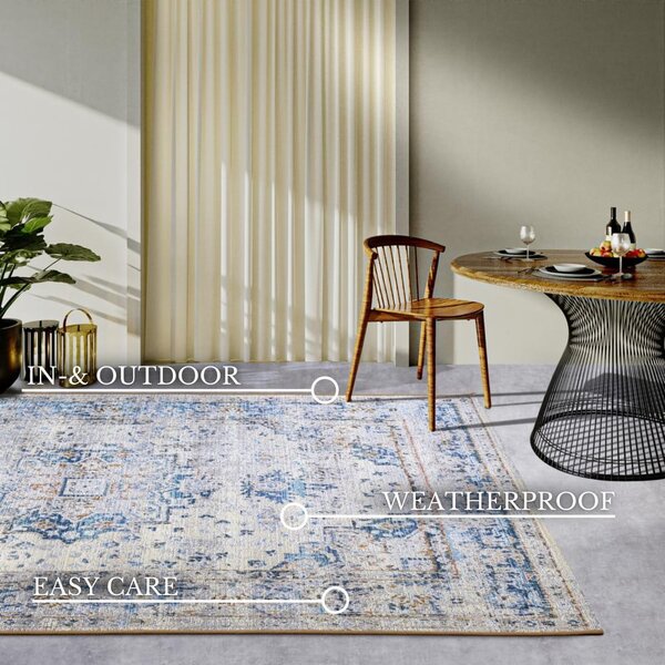 Tappeto per esterni azzurro 120x180 cm Rene - Villeroy&Boch