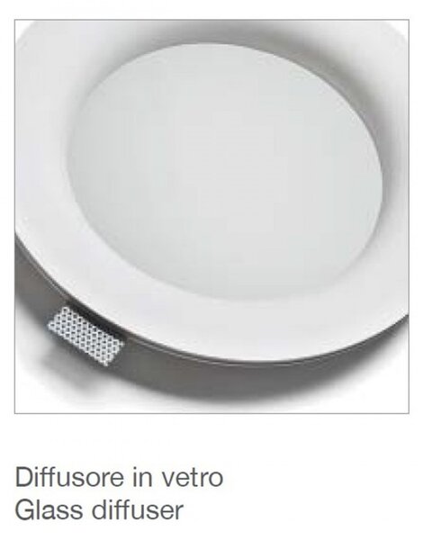 Faretto incasso gesso 9010 belfiore feng 4113 3013 led wireless ip44 ip20 lampada soffitto - Belfiore - 9010