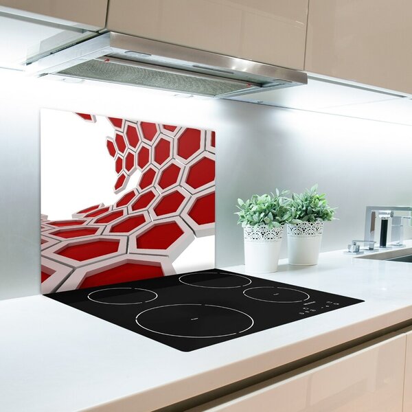 Tagliere in vetro Astrazione 3D 60x52 cm