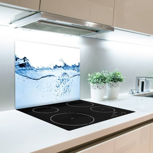 Tagliere in vetro Acqua 60x52 cm