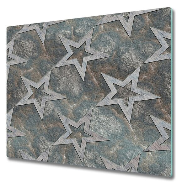 Tagliere in vetro Stelle di pietra 60x52 cm