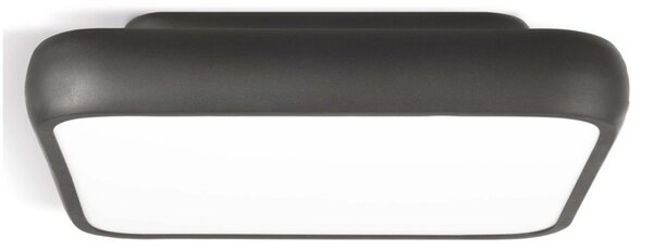 Plafoniera kit emergenza pan international dama grf12121h1 led alluminio lampada soffitto - Pan International