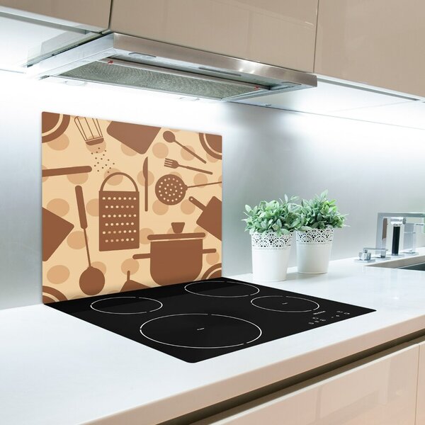 Tagliere in vetro Utensili da cucina 60x52 cm