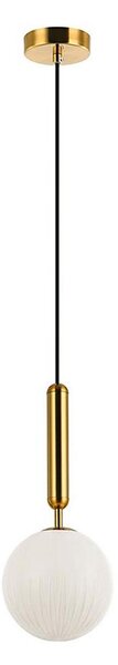 Lampada a sospensione su cavo JOLIN 1xG9/5W/230V, finitura oro